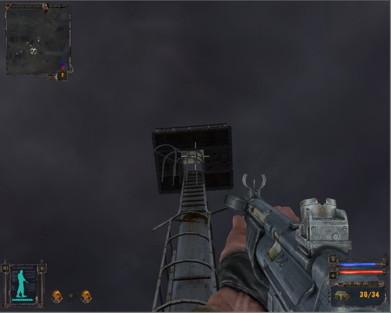 Wooden crates in tower (Click image or link to go back)