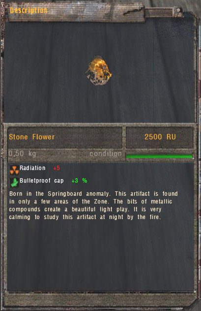 Stone Flower (Click image or link to go back)