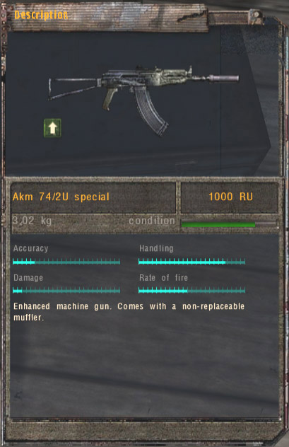 Akm 74/2U Special (Click image or link to go back)