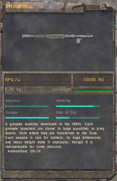 RPG-7u (Click image or link to go back)
