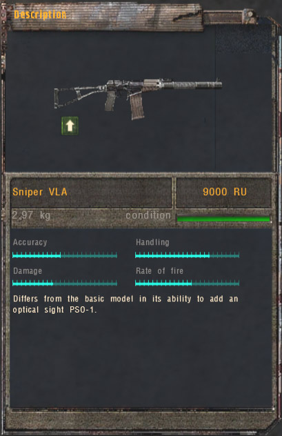 Sniper VLA (Click image or link to go back)