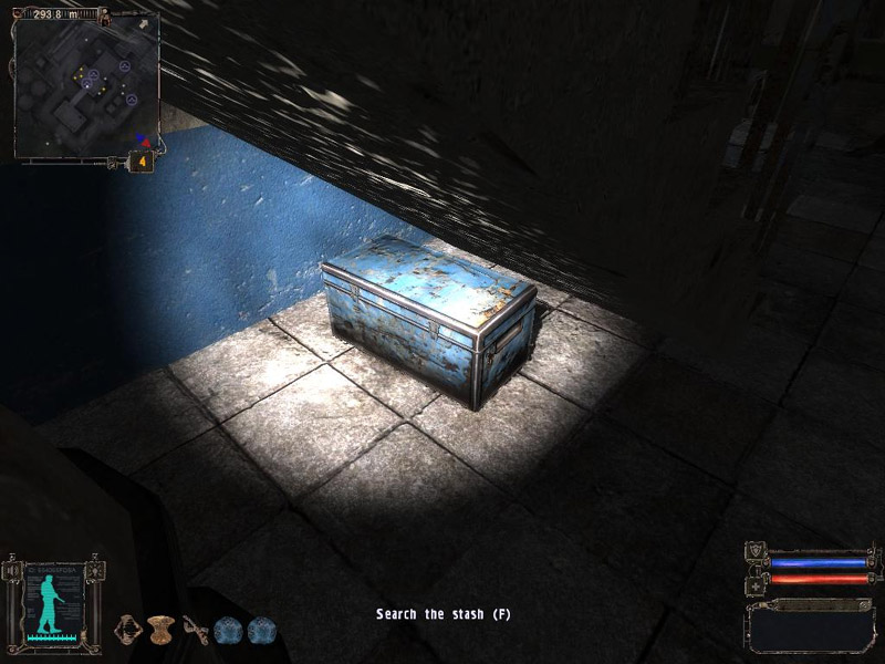 Stash: Chest in the stairwell (Click image or link to go back)