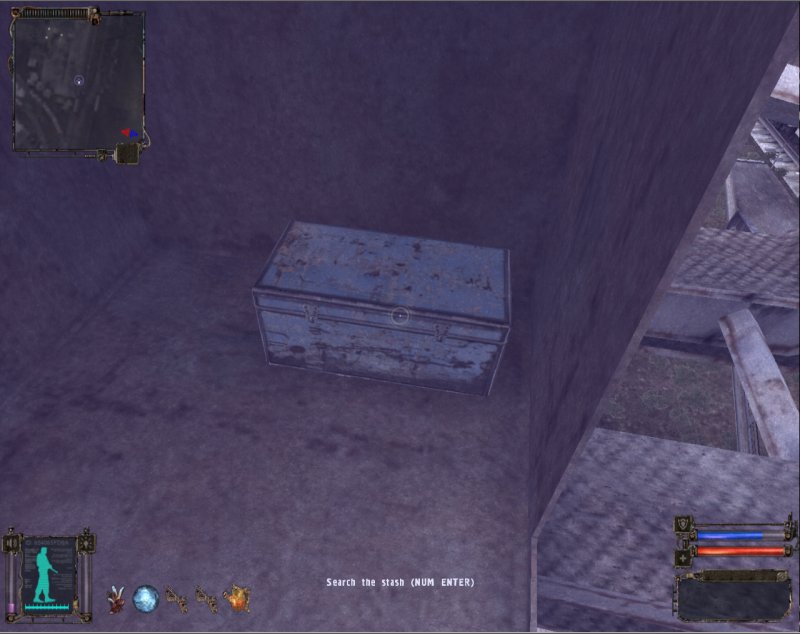 Stash: Chest in the crane (Click image or link to go back)