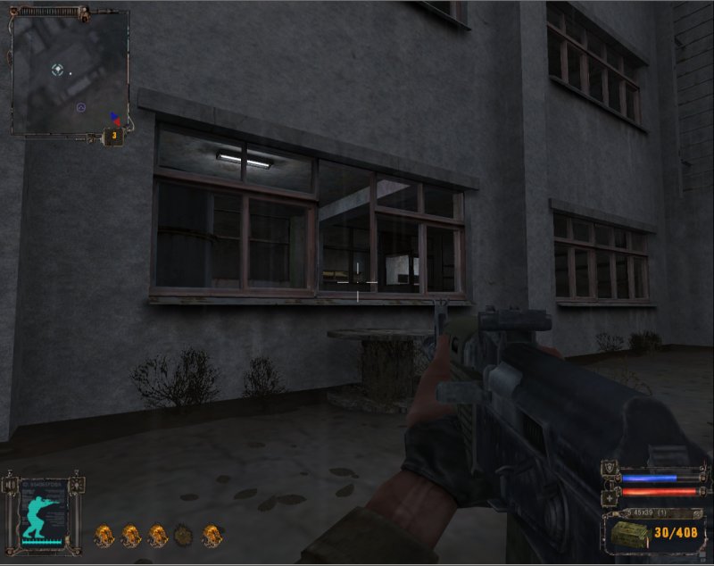 Climb through the window to enter the main building (Click image or link to go back)